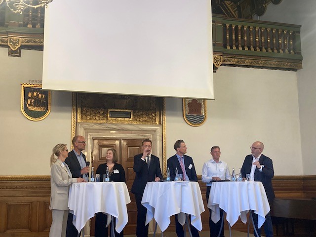 Mayor High-Level Conference with politicians at Town Hall in Copenhagen